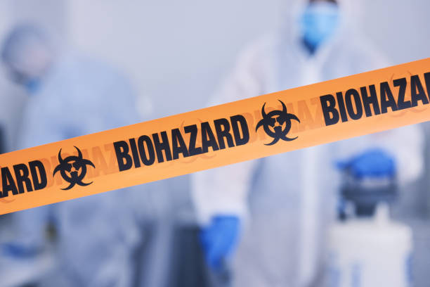 Professional Crime Scene Cleanup technician working in Longport, NJ